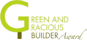 Green and gracious builder award logo